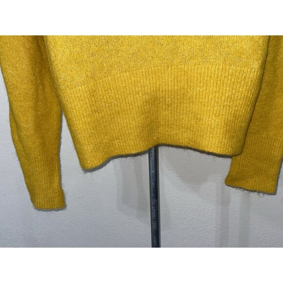 H M Womens Size M Sweater Long Sleeve Goldenrod Color - Picture 7 of 7